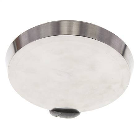 Eindkap 100mm Laspuntstuk DN 80 RVS DIN 11851