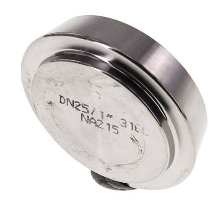 Eindkap 44mm Laspuntstuk DN 25 RVS DIN 11851