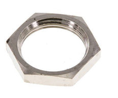 Lock Nut M18 Nickel-plated Brass [2 Pieces]