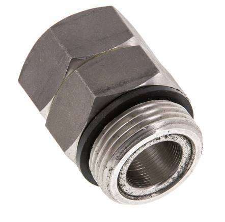 Draaidoorvoer G1 '' Binnendraad X Buitendraad Warm Water RVS FKM 30bar