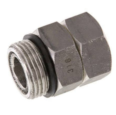 Draaidoorvoer G1 '' Binnendraad X Buitendraad Warm Water RVS FKM 30bar