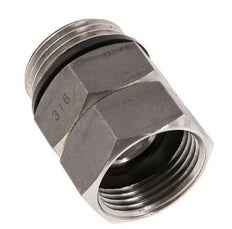 Draaidoorvoer G1 '' Binnendraad X Buitendraad Warm Water RVS FKM 30bar