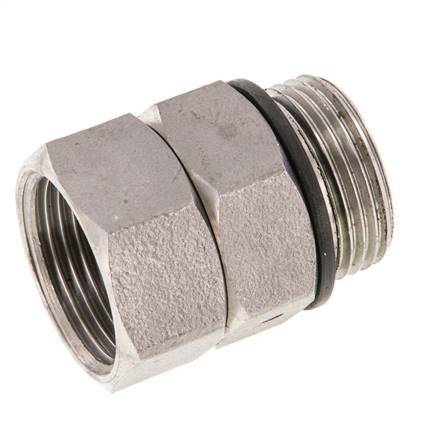 Draaidoorvoer G3/4 '' Binnendraad X Buitendraad Warm Water RVS FKM 30bar