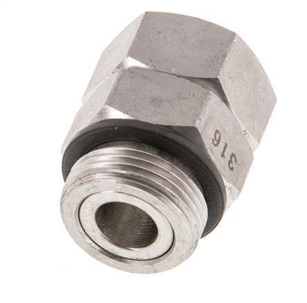 Draaidoorvoer G3/4 '' Binnendraad X Buitendraad Warm Water RVS FKM 30bar