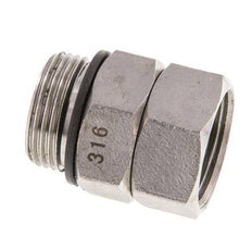 Draaidoorvoer G3/4 '' Binnendraad X Buitendraad Warm Water RVS FKM 30bar