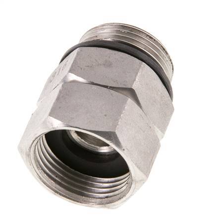 Draaidoorvoer G3/4 '' Binnendraad X Buitendraad Warm Water RVS FKM 30bar