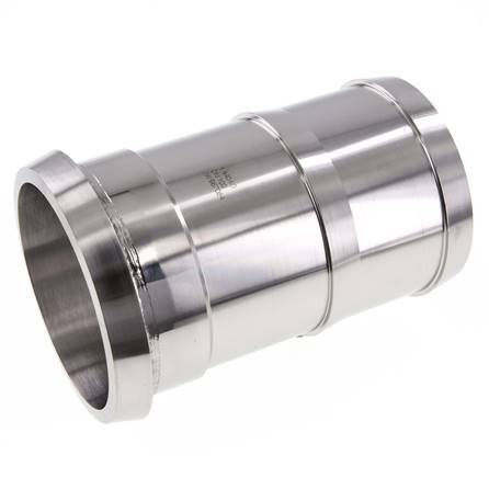 Melkkoppeling 121mm Laspuntstuk 4" (100mm) Slangpilaar RVS