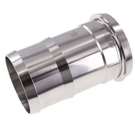 Melkkoppeling 121mm Laspuntstuk 4" (100mm) Slangpilaar RVS