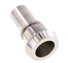 Din 11851 Melkkoppeling 44mm Laspuntstuk 1" (25mm) Slangpilaar RVS Veiligheidskraag