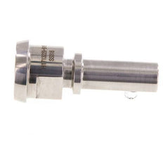 Din 11851 Melkkoppeling 28mm Laspuntstuk 1/2" (13mm) Slangpilaar Roestvrij Stalen Veiligheidskraag