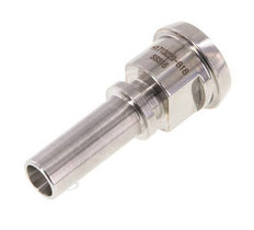 Din 11851 Melkkoppeling 28mm Laspuntstuk 1/2" (13mm) Slangpilaar Roestvrij Stalen Veiligheidskraag