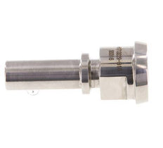 Din 11851 Melkkoppeling 28mm Laspuntstuk 1/2" (13mm) Slangpilaar Roestvrij Stalen Veiligheidskraag