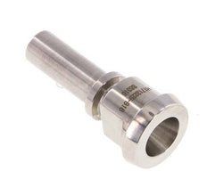 Din 11851 Melkkoppeling 28mm Laspuntstuk 1/2" (13mm) Slangpilaar Roestvrij Stalen Veiligheidskraag