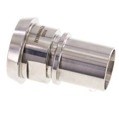 Din 11851 Melkkoppeling 50mm Laspuntstuk 1 1/4" (32mm) Slangpilaar Roestvrij Stalen Veiligheidskraag