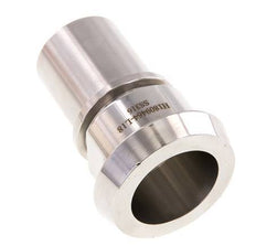 Din 11851 Melkkoppeling 50mm Laspuntstuk 1 1/4" (32mm) Slangpilaar Roestvrij Stalen Veiligheidskraag