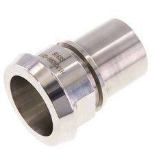Din 11851 Melkkoppeling 56mm Laspuntstuk 1 1/2" (38mm) Slangpilaar RVS Veiligheidskraag