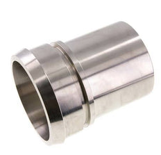 Din 11851 Melkkoppeling 120mm Laspuntstuk 4" (100mm) Slangpilaar RVS Veiligheidskraag