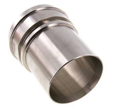 Din 11851 Melkkoppeling 120mm Laspuntstuk 4" (100mm) Slangpilaar RVS Veiligheidskraag