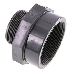 Verloopstuk G2'' Buitendraad X Rp2 1/2'' Binnendraad PVC-U 16bar En 1452-3