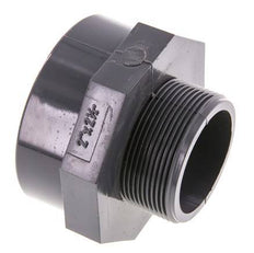 Verloopstuk G2'' Buitendraad X Rp2 1/2'' Binnendraad PVC-U 16bar En 1452-3