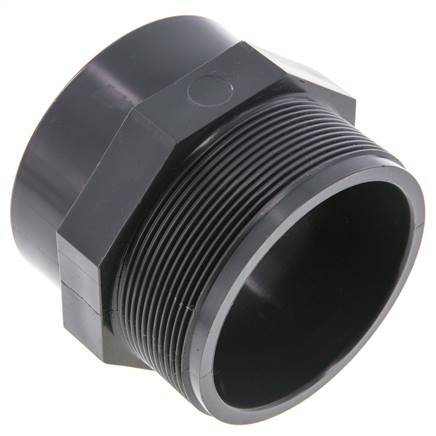 Verloopring Rp2 1/2'' Binnendraad X G3'' Buitendraad PVC-U 16bar En 1452-3