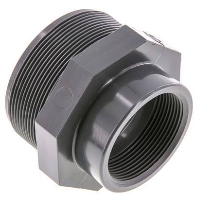 Verloopring Rp2'' Binnendraad X G3'' Buitendraad PVC-U 16bar En 1452-3