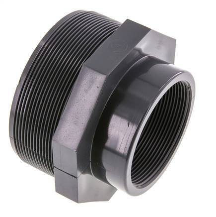 Verloopring Rp2 1/2'' Binnendraad X G4'' Buitendraad PVC-U 16bar En 1452-3