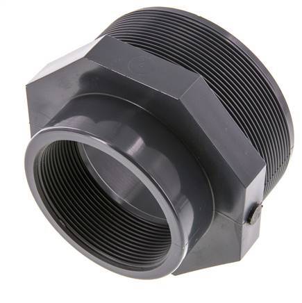 Verloopring Rp2 1/2'' Binnendraad X G4'' Buitendraad PVC-U 16bar En 1452-3