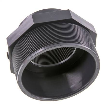 Verloopring Rp2 1/2'' Binnendraad X G4'' Buitendraad PVC-U 16bar En 1452-3