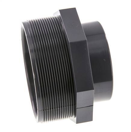 Verloopring Rp2 1/2'' Binnendraad X G4'' Buitendraad PVC-U 16bar En 1452-3