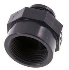 Reducing Adapter G1'' Male x Rp1 1/4'' Female PVC-U 16bar (224.8psi) EN 1452-3 [2 Pieces]