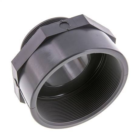 Verloopadapter G3'' Buitendraad X Rp4'' Binnendraad PVC-U 16bar En 1452-3