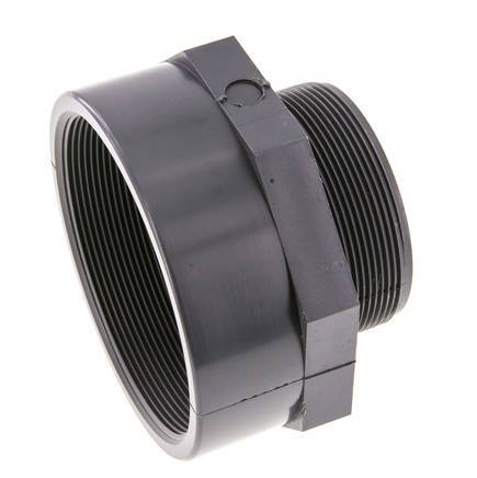 Verloopadapter G3'' Buitendraad X Rp4'' Binnendraad PVC-U 16bar En 1452-3