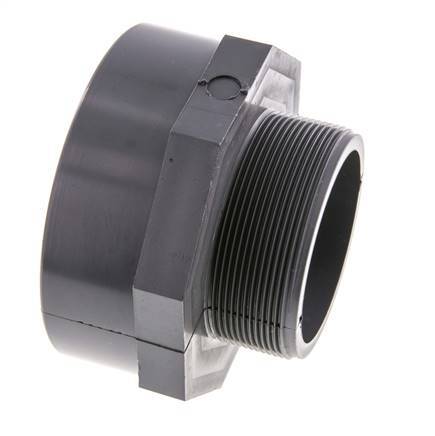 Verloopadapter G3'' Buitendraad X Rp4'' Binnendraad PVC-U 16bar En 1452-3