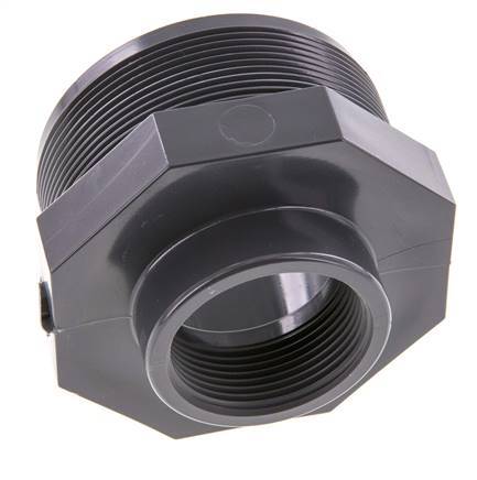 Verloopring Rp1 1/2'' Binnendraad X G3'' Buitendraad PVC-U 16bar En 1452-3