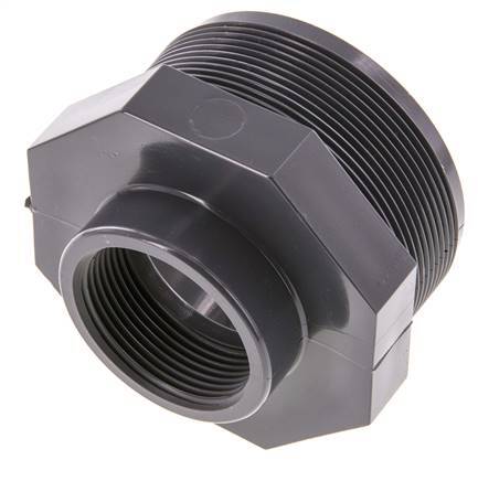 Verloopring Rp1 1/2'' Binnendraad X G3'' Buitendraad PVC-U 16bar En 1452-3