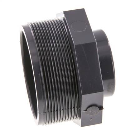Verloopring Rp1 1/2'' Binnendraad X G3'' Buitendraad PVC-U 16bar En 1452-3