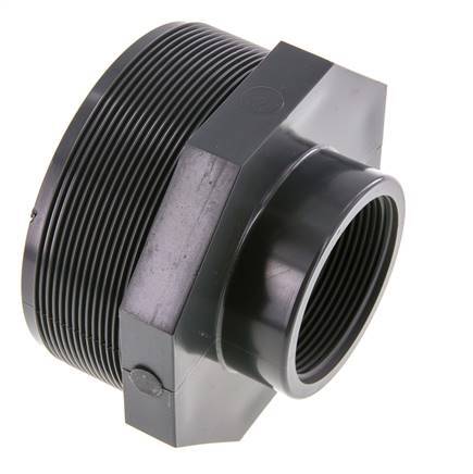 Verloopring Rp2'' Binnendraad X G4'' Buitendraad PVC-U 16bar En 1452-3
