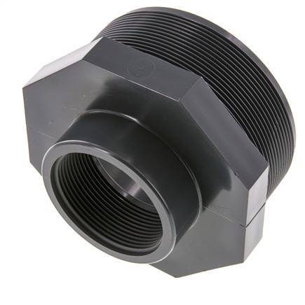 Verloopring Rp2'' Binnendraad X G4'' Buitendraad PVC-U 16bar En 1452-3