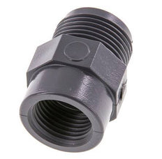 Verloopring Rp1/2'' Binnendraad X G3/4'' buitendraad PVC-U 16bar EN 1452-3 [5 Stuks]