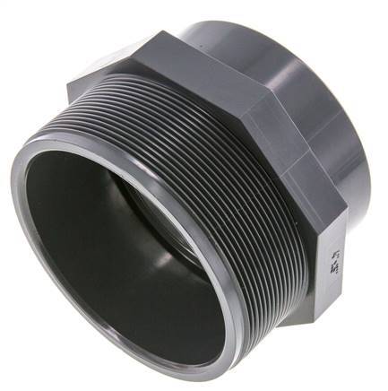 Verloopring Rp3'' Binnendraad X G4'' Buitendraad PVC-U 16bar En 1452-3