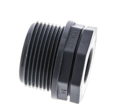 Verloopring G1/2'' Binnendraad X G1 1/4'' Buitendraad Polypropyleen (PP) 10bar FDA 46mm Zeskant