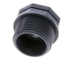 Verloopring G1/2'' Binnendraad X G1 1/4'' Buitendraad Polypropyleen (PP) 10bar FDA 46mm Zeskant