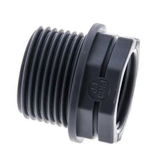 Verloopring G3/4'' Binnendraad X G1'' Buitendraad Polypropyleen (PP) 10bar FDA 36mm Hex [2 Stuks]