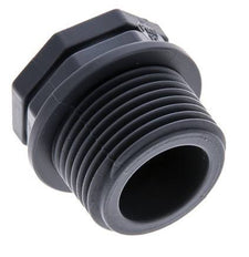 Verloopring G1/2'' Binnendraad X G1'' Buitendraad Polypropyleen (PP) 10bar FDA 36mm Hex [2 Stuks]