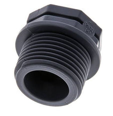 Verloopring G1/2'' Binnendraad X G1'' Buitendraad Polypropyleen (PP) 10bar FDA 36mm Hex [2 Stuks]