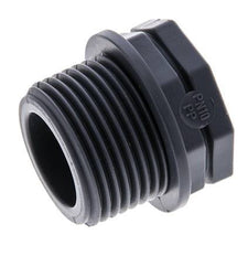 Reducing Ring G1/2'' Female x G1'' Male Polypropylene (pp) 10bar (140.5psi) FDA 36mm Hex [2 Pieces]