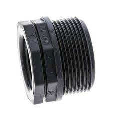 Verloopring G1'' Binnendraad X G1 1/2'' Buitendraad Polypropyleen (PP) 10bar FDA 50mm Hex