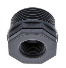 Verloopring G3/4'' Binnendraad X G1 1/2'' Buitendraad Polypropyleen (PP) 10bar FDA 50mm Hex