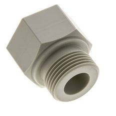 Verloopring G3/4'' Binnendraad X G1'' Buitendraad Polypropyleen (PP) 10bar FDA 43mm Hex